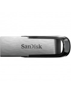 SanDisk Ultra Flair unidad flash USB 32 GB USB tipo A 3.0 Negro, Acero inoxidable 2