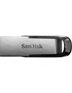 SanDisk ULTRA FLAIR unidad flash USB 128 GB USB tipo A 3.2 Gen 1 (3.1 Gen 1) Negro, Plata 2