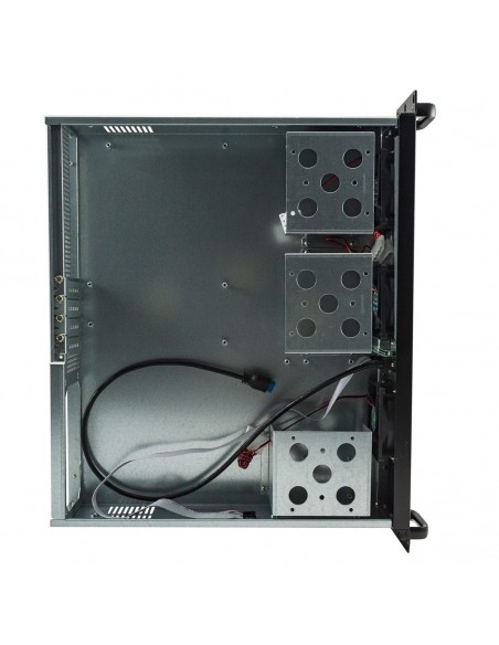 UNYKAch 2U 19″ UK 2129 Estante Negro, Plata UNYKAch 2U 19″ UK 2129 Estante Negro, Plata