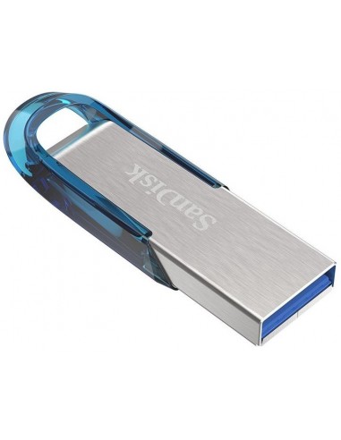 SanDisk Ultra Flair unidad flash USB 32 GB USB tipo A 3.2 Gen 1 (3.1 Gen 1) Azul, Plata