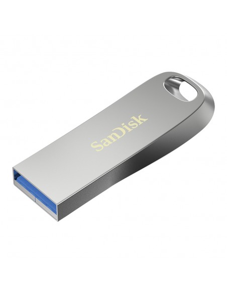 SanDisk Ultra Luxe unidad flash USB 128 GB USB tipo A 3.2 Gen 1 (3.1 Gen 1) Plata