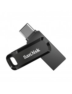 SanDisk Ultra Dual Drive Go unidad flash USB 64 GB USB Type-A   USB Type-C 3.2 Gen 1 (3.1 Gen 1) Negro