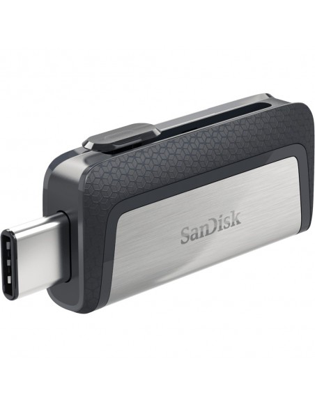 SanDisk Ultra Dual Drive USB Type-C unidad flash USB 32 GB USB Type-A   USB Type-C 3.2 Gen 1 (3.1 Gen 1) Negro, Plata