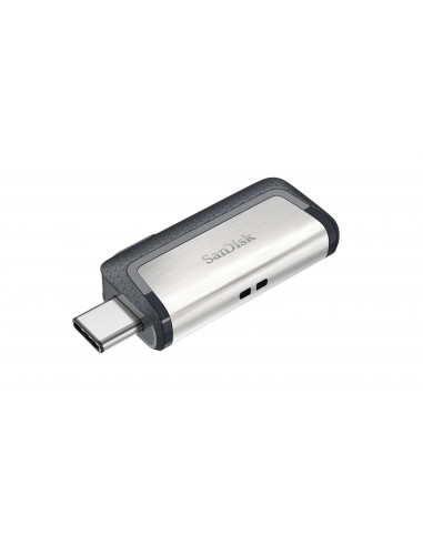 SanDisk Ultra Dual Drive USB Type-C unidad flash USB 32 GB USB Type-A   USB Type-C 3.2 Gen 1 (3.1 Gen 1) Negro, Plata
