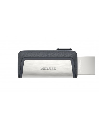 SanDisk Ultra Dual Drive USB Type-C unidad flash USB 32 GB USB Type-A   USB Type-C 3.2 Gen 1 (3.1 Gen 1) Negro, Plata