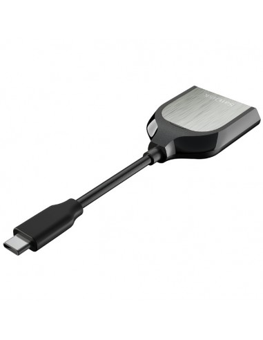 SanDisk Extreme PRO lector de tarjeta USB 3.2 Gen 1 (3.1 Gen 1) Type-C Negro, Plata