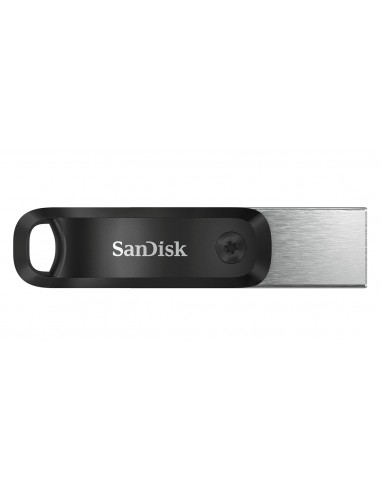 SanDisk iXpand unidad flash USB 64 GB USB Type-A   Lightning 3.2 Gen 2 (3.1 Gen 2) Negro, Plata