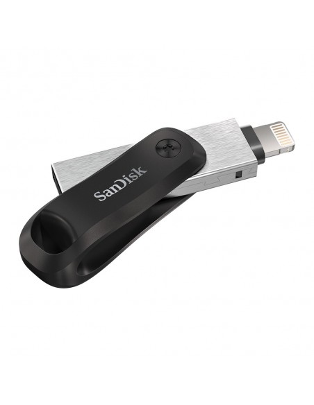SanDisk SDIX60N-128G-GN6NE unidad flash USB 128 GB 3.2 Gen 1 (3.1 Gen 1) Gris, Plata