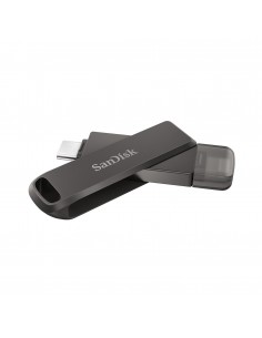 SanDisk iXpand unidad flash USB 64 GB USB Type-C   Lightning 3.2 Gen 1 (3.1 Gen 1) Negro