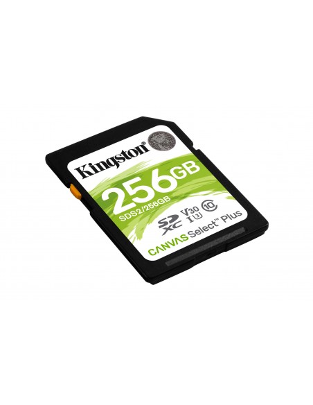 Kingston Technology Canvas Select Plus 256 GB SDXC UHS-I Clase 10