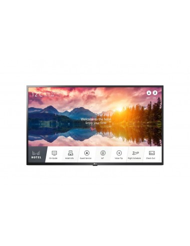 LG 55US662H3ZC Pantalla plana para señalización digital 139,7 cm (55") LED 4K Ultra HD Negro Web OS