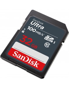 SanDisk Ultra 32GB SDHC Mem Card 100MB s UHS-I Clase 10 2