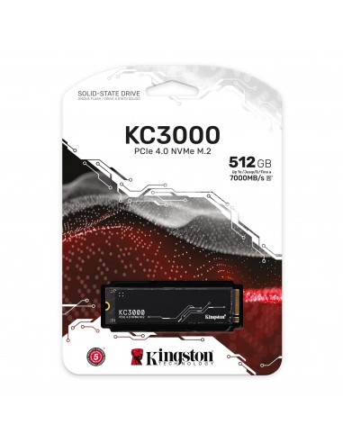 Kingston Technology KC3000 M.2 512 GB PCI Express 4.0 3D TLC NVMe