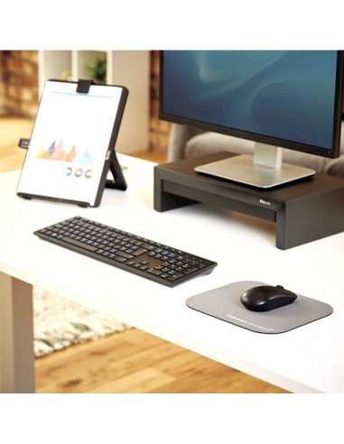 Fellowes 5934005 alfombrilla para ratón Plata