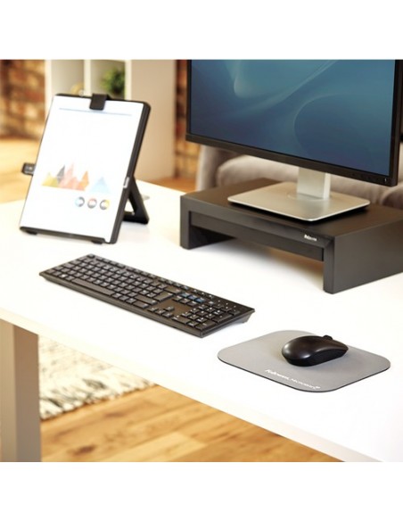 Fellowes 5934005 alfombrilla para ratón Plata