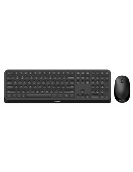 Philips 3000 series SPT6307B 16 teclado Ratón incluido RF inalámbrico QWERTY Inglés Negro