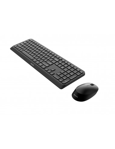 Philips 3000 series SPT6307B 16 teclado Ratón incluido RF inalámbrico QWERTY Inglés Negro