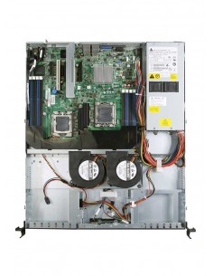 Intel SR1630BCR servidor barebone Intel® 5500 LGA 1366 (Socket B) Bastidor (1U) Aluminio, Negro 2