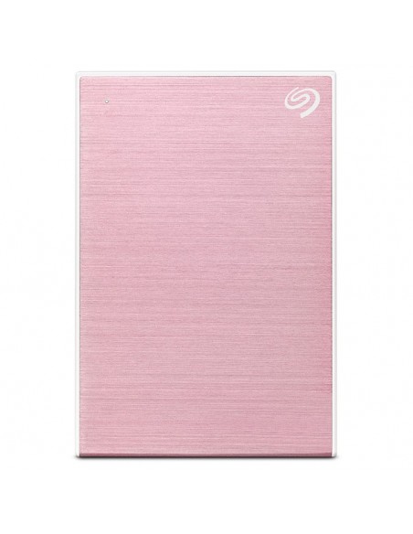 Seagate One Touch STKY2000405 disco duro externo 2 TB Oro rosa, Blanco