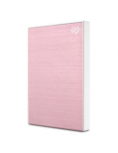 Seagate One Touch STKY2000405 disco duro externo 2 TB Oro rosa, Blanco