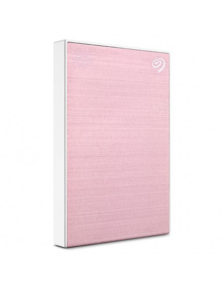 Seagate One Touch STKY2000405 disco duro externo 2 TB Oro rosa, Blanco