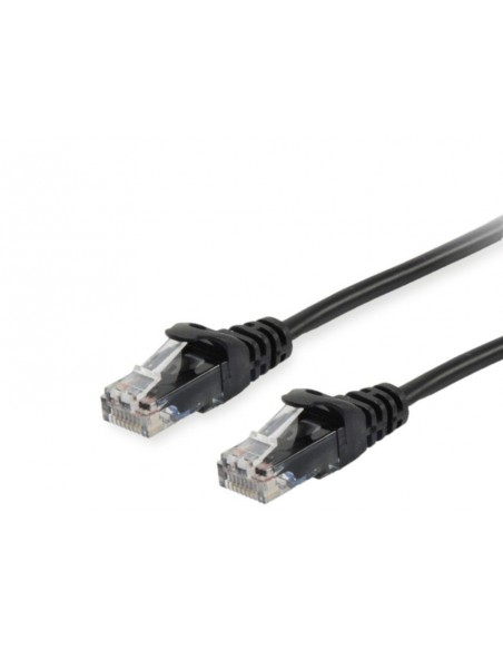 Equip 603056 cable de red Negro 7,5 m Cat6a U UTP (UTP)