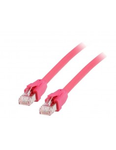 Equip 608024 cable de red Rojo 5 m Cat8.1 S FTP (S-STP)