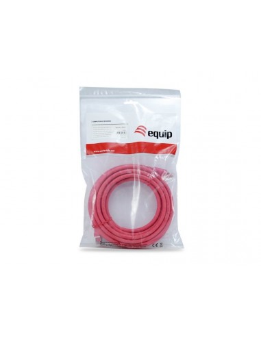 Equip 608027 cable de red Rojo 0,5 m Cat8.1 S FTP (S-STP)