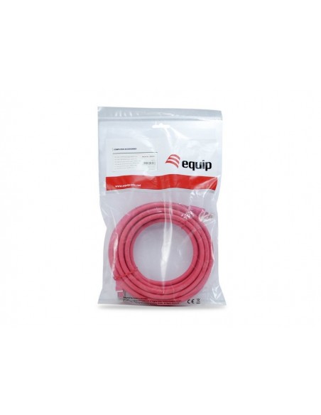 Equip 608027 cable de red Rojo 0,5 m Cat8.1 S FTP (S-STP)