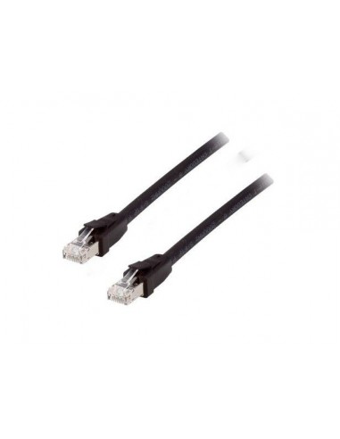 Equip 608057 cable de red Negro 0,5 m Cat8.1 S FTP (S-STP)