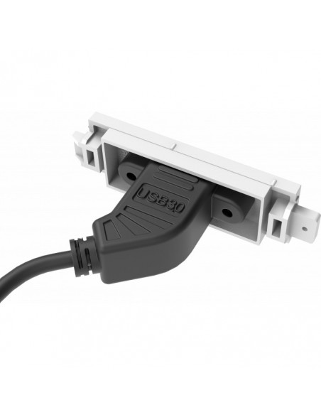 Vision TC3 USBB toma de corriente USB Blanco