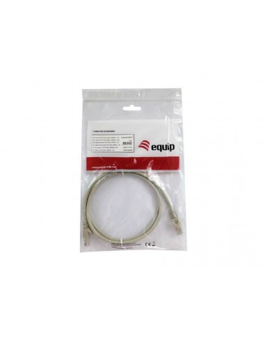Equip 625410 cable de red Beige 1 m Cat6 U UTP (UTP)