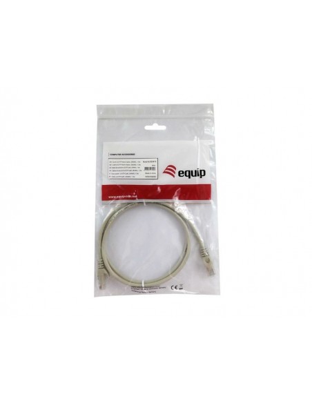 Equip 625410 cable de red Beige 1 m Cat6 U UTP (UTP)