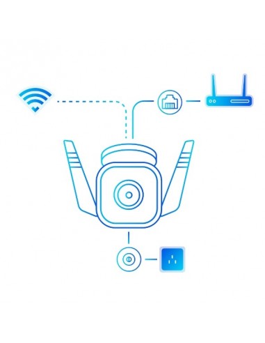 TP-Link TC65 cámara de vigilancia Bala Cámara de seguridad IP Exterior 2304 x 1296 Pixeles Techo pared