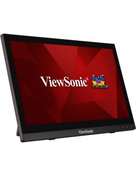 Viewsonic TD1630-3 pantalla para PC 39,6 cm (15.6") 1366 x 768 Pixeles HD LCD Pantalla táctil Multi-usuario Negro