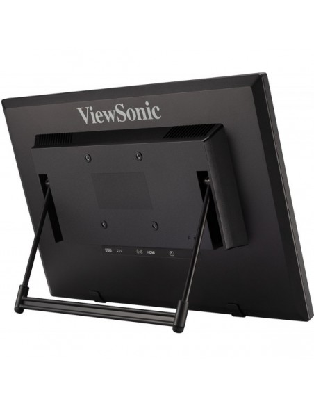 Viewsonic TD1630-3 pantalla para PC 39,6 cm (15.6") 1366 x 768 Pixeles HD LCD Pantalla táctil Multi-usuario Negro