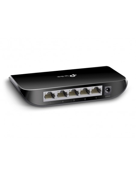 TP-Link TL-SG1005D switch No administrado Gigabit Ethernet (10 100 1000) Negro