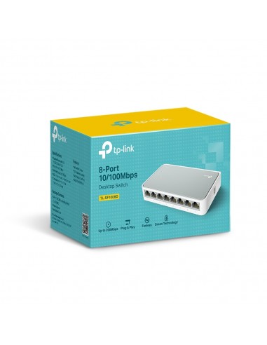 TP-Link TL-SF1008D switch No administrado Fast Ethernet (10 100) Blanco