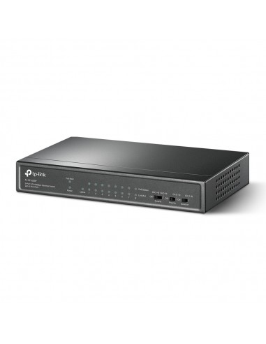 TP-Link TL-SF1009P switch No administrado Fast Ethernet (10 100) Energía sobre Ethernet (PoE) Negro