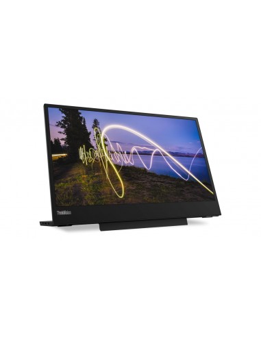 Lenovo ThinkVision M15 LED display 39,6 cm (15.6") 1920 x 1080 Pixeles Full HD Negro
