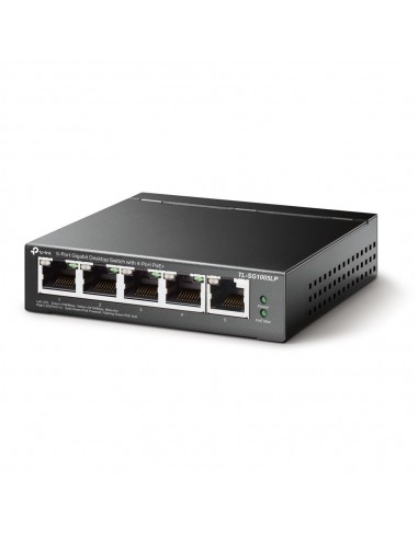 TP-Link TL-SG1005LP switch No administrado Gigabit Ethernet (10 100 1000) Energía sobre Ethernet (PoE) Negro