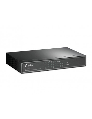 TP-Link TL-SG1008P switch No administrado Gigabit Ethernet (10 100 1000) Energía sobre Ethernet (PoE) Avellana
