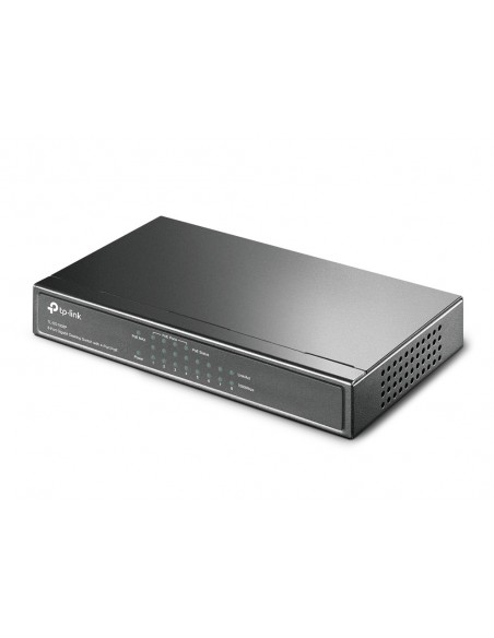 TP-Link TL-SG1008P switch No administrado Gigabit Ethernet (10 100 1000) Energía sobre Ethernet (PoE) Avellana