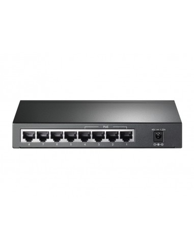 TP-Link TL-SG1008P switch No administrado Gigabit Ethernet (10 100 1000) Energía sobre Ethernet (PoE) Avellana