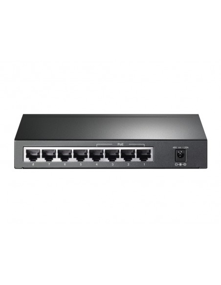TP-Link TL-SG1008P switch No administrado Gigabit Ethernet (10 100 1000) Energía sobre Ethernet (PoE) Avellana
