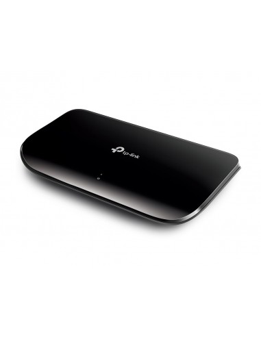 TP-Link TL-SG1008D switch No administrado Gigabit Ethernet (10 100 1000) Negro