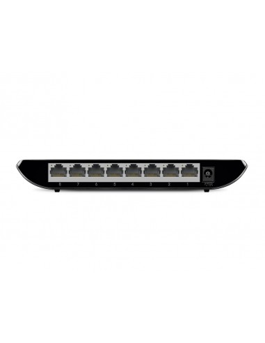 TP-Link TL-SG1008D switch No administrado Gigabit Ethernet (10 100 1000) Negro