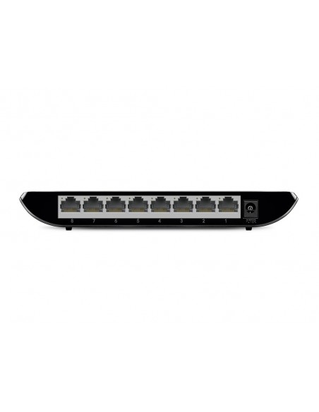 TP-Link TL-SG1008D switch No administrado Gigabit Ethernet (10 100 1000) Negro