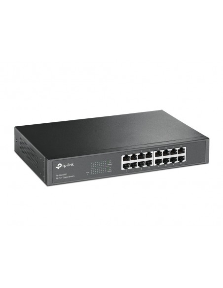 TP-Link TL-SG1016D switch No administrado L2 Gigabit Ethernet (10 100 1000) Negro