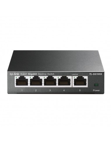 TP-Link TL-SG105S switch No administrado Gigabit Ethernet (10 100 1000) Negro